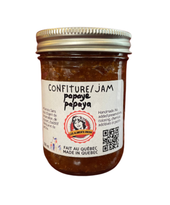 Confiture de papaye épicée 250 ml