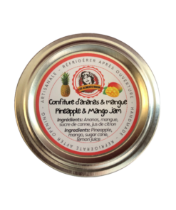 ananas et mangue/pineapple and mango couvercle/lid