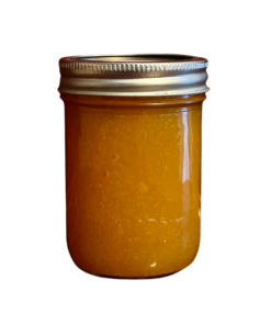 confiture d'ananas et mangue, dos/pineapple and mango jam, back 250 ml