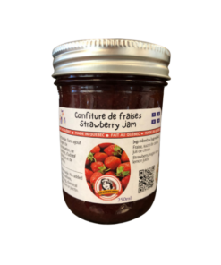 confiture de fraises/strawberry jam 250 ml