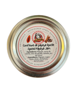 papaye épicée/spiced papaya couvercle/lid